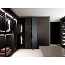 Elegantes Design Schwarz Einfacher Schrank